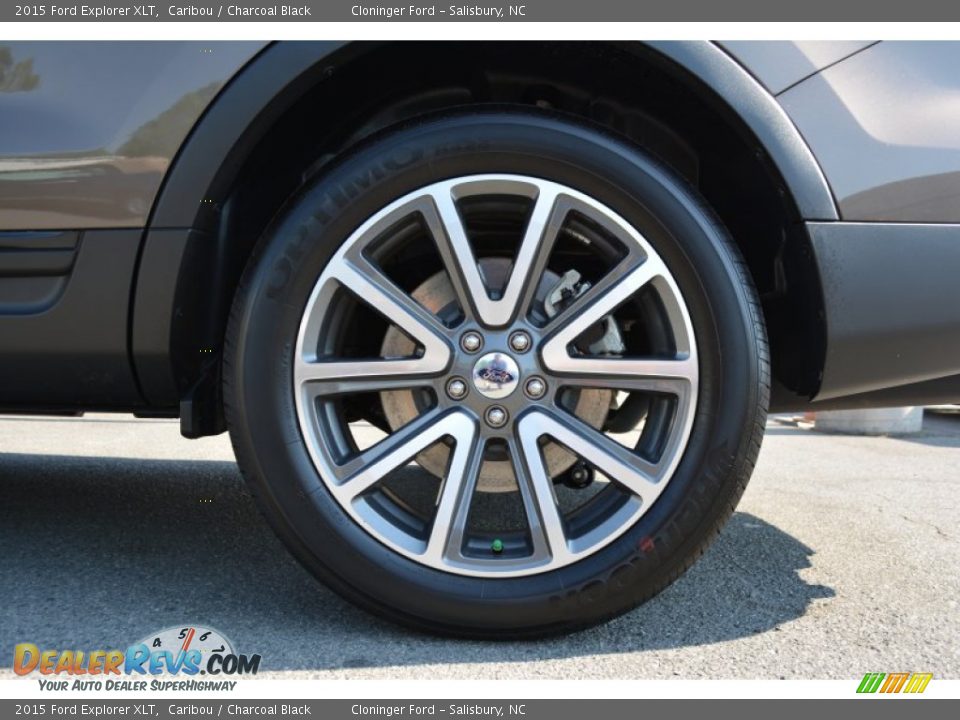 2015 Ford Explorer XLT Caribou / Charcoal Black Photo #5