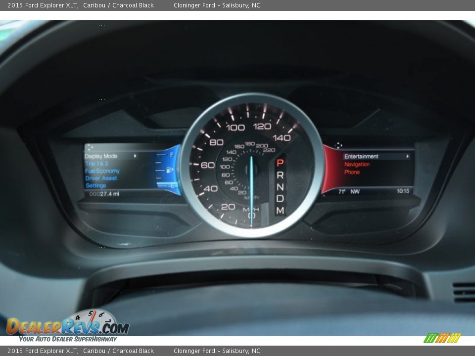 2015 Ford Explorer XLT Caribou / Charcoal Black Photo #21