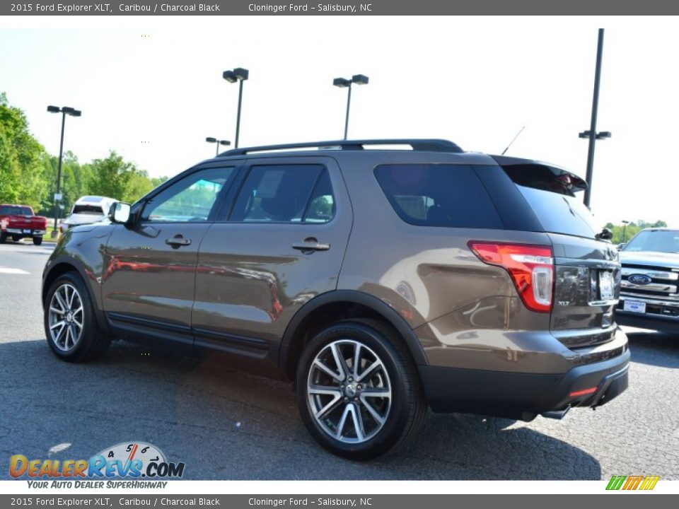 2015 Ford Explorer XLT Caribou / Charcoal Black Photo #24