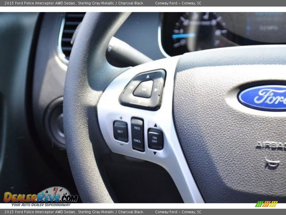 Controls of 2015 Ford Police Interceptor AWD Sedan Photo #23