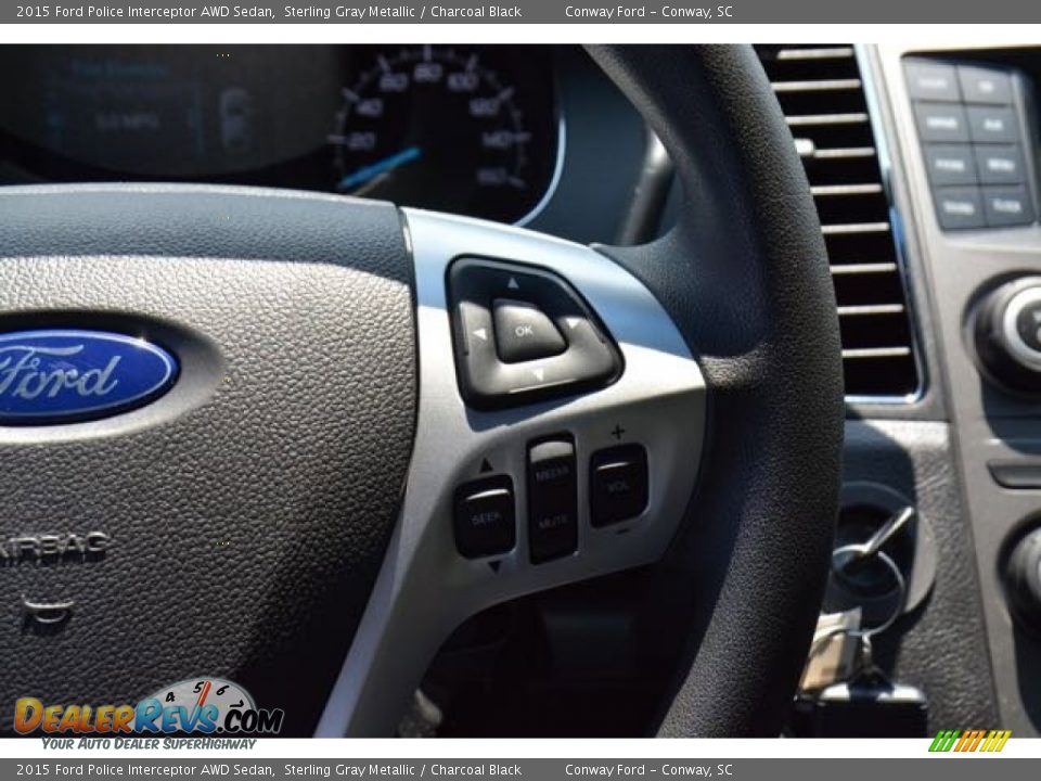 Controls of 2015 Ford Police Interceptor AWD Sedan Photo #24