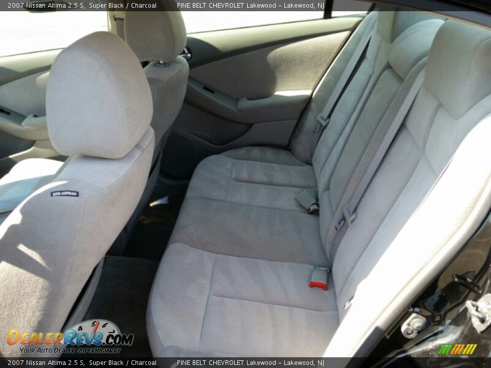 2007 Nissan Altima 2.5 S Super Black / Charcoal Photo #11