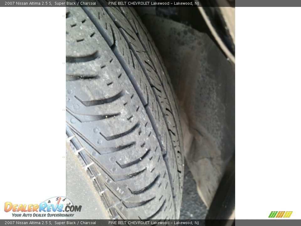 2007 Nissan Altima 2.5 S Super Black / Charcoal Photo #19