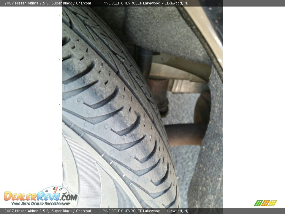 2007 Nissan Altima 2.5 S Super Black / Charcoal Photo #20