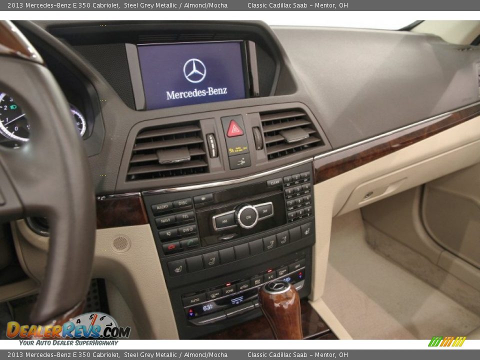 2013 Mercedes-Benz E 350 Cabriolet Steel Grey Metallic / Almond/Mocha Photo #12