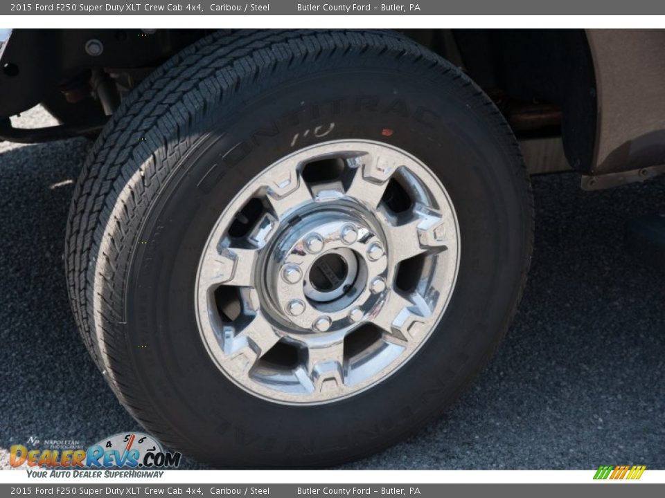 2015 Ford F250 Super Duty XLT Crew Cab 4x4 Caribou / Steel Photo #3