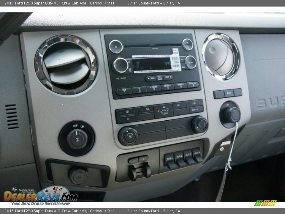 2015 Ford F250 Super Duty XLT Crew Cab 4x4 Caribou / Steel Photo #7