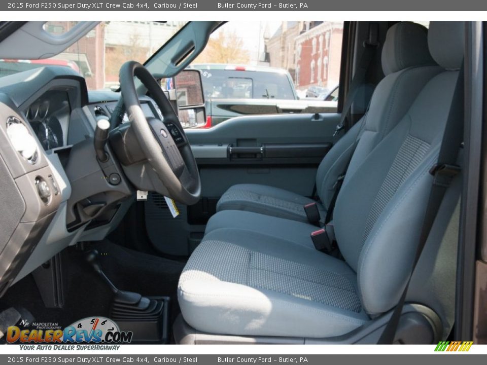 2015 Ford F250 Super Duty XLT Crew Cab 4x4 Caribou / Steel Photo #10