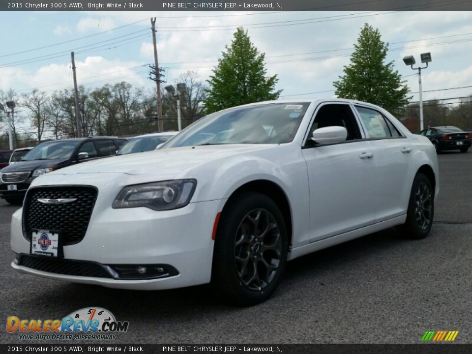 2015 Chrysler 300 S AWD Bright White / Black Photo #1