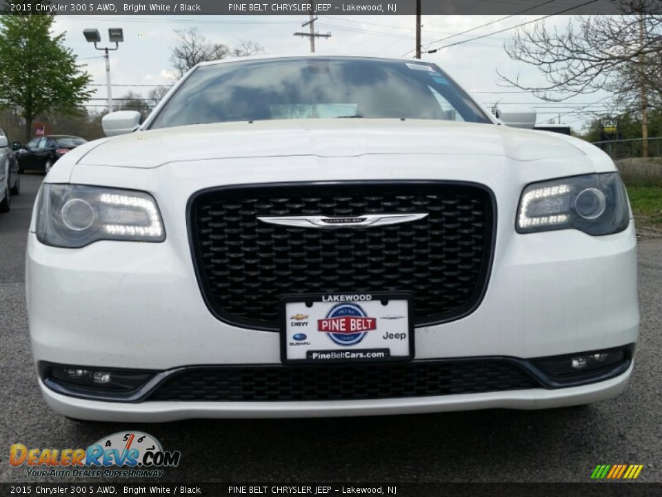 2015 Chrysler 300 S AWD Bright White / Black Photo #2