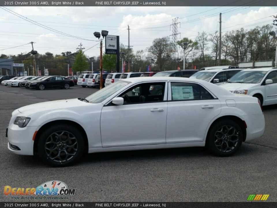 2015 Chrysler 300 S AWD Bright White / Black Photo #3