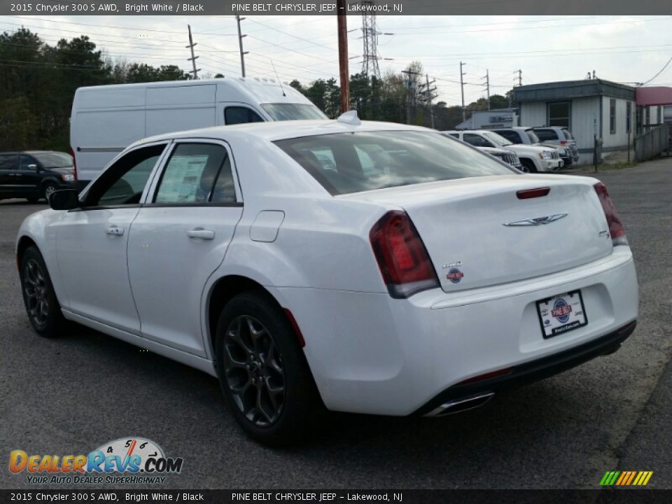2015 Chrysler 300 S AWD Bright White / Black Photo #4