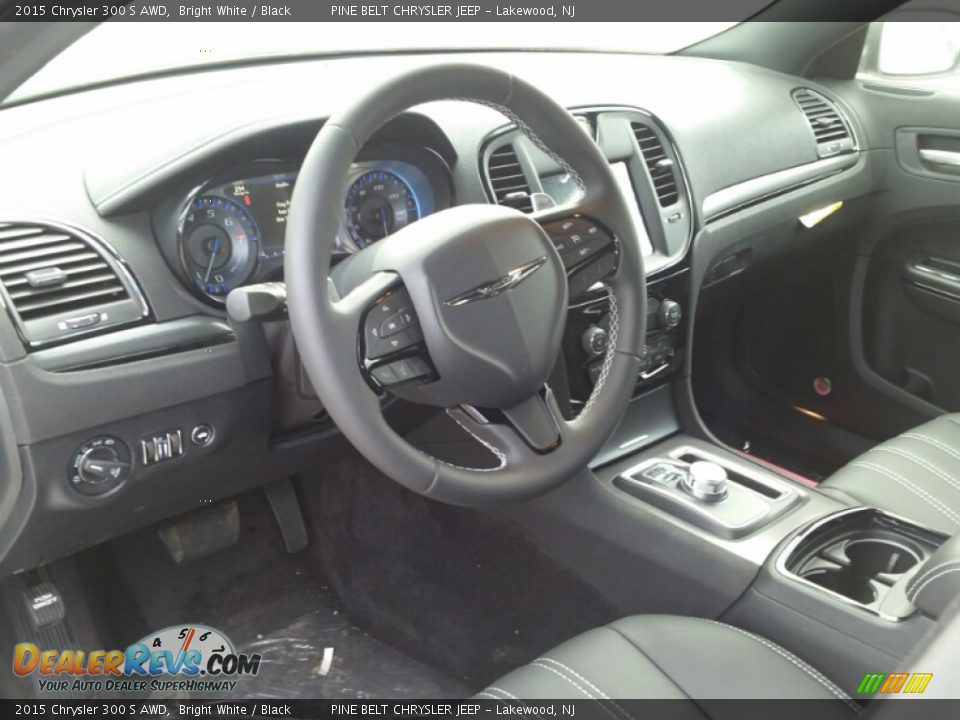 2015 Chrysler 300 S AWD Bright White / Black Photo #7