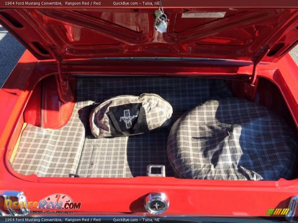 1964 Ford Mustang Convertible Trunk Photo #6