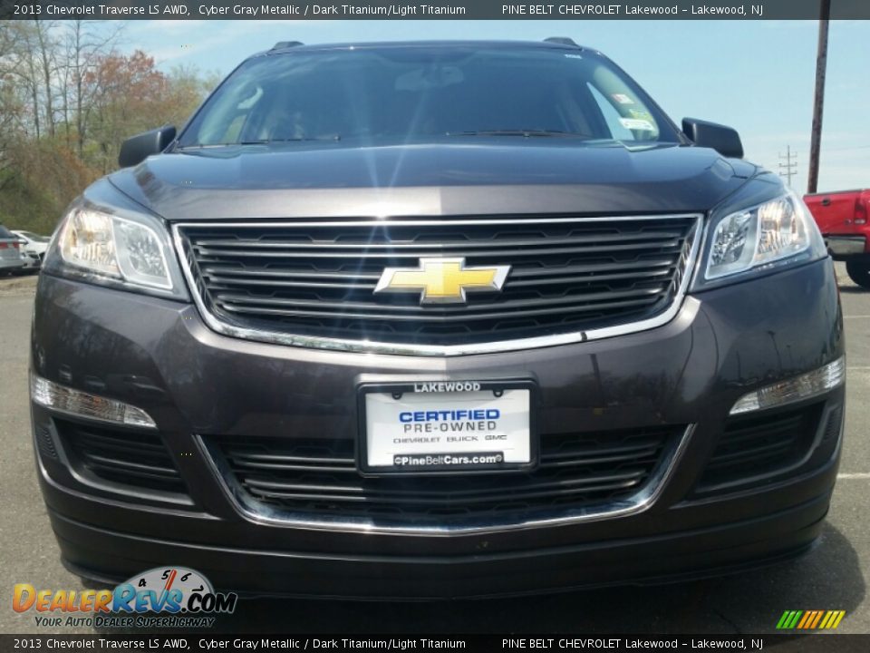 2013 Chevrolet Traverse LS AWD Cyber Gray Metallic / Dark Titanium/Light Titanium Photo #2