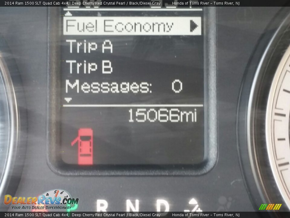 2014 Ram 1500 SLT Quad Cab 4x4 Deep Cherry Red Crystal Pearl / Black/Diesel Gray Photo #15
