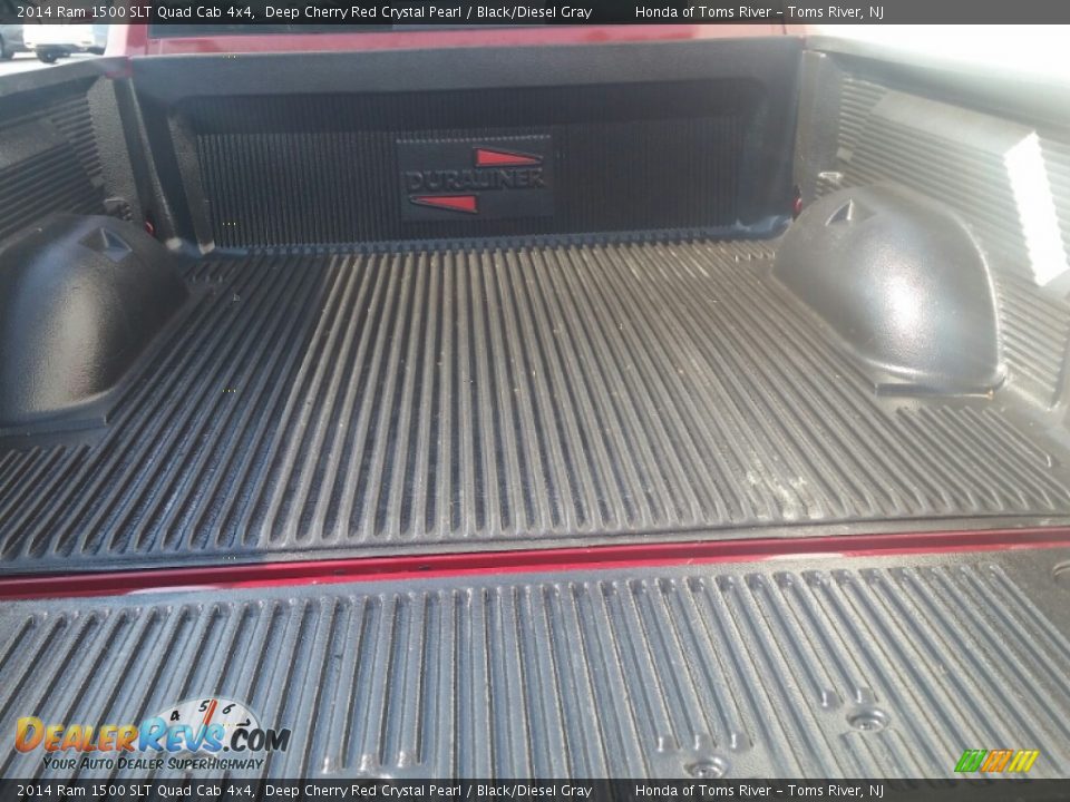 2014 Ram 1500 SLT Quad Cab 4x4 Deep Cherry Red Crystal Pearl / Black/Diesel Gray Photo #22