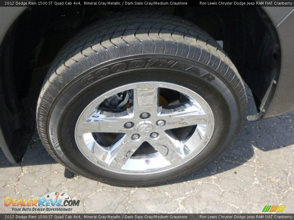2012 Dodge Ram 1500 ST Quad Cab 4x4 Mineral Gray Metallic / Dark Slate Gray/Medium Graystone Photo #2