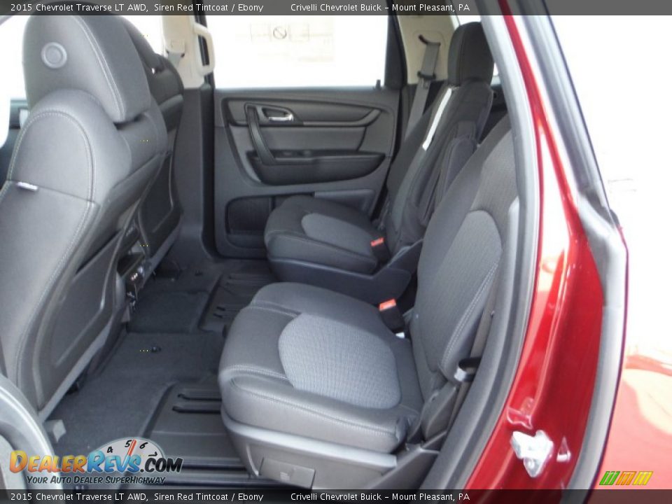 2015 Chevrolet Traverse LT AWD Siren Red Tintcoat / Ebony Photo #22