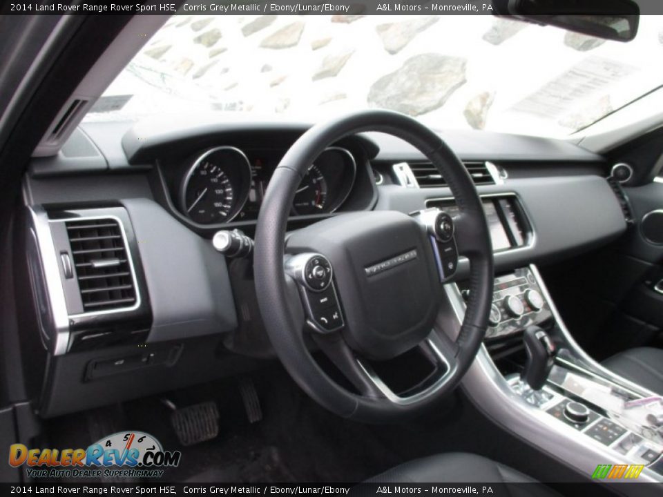 2014 Land Rover Range Rover Sport HSE Corris Grey Metallic / Ebony/Lunar/Ebony Photo #14