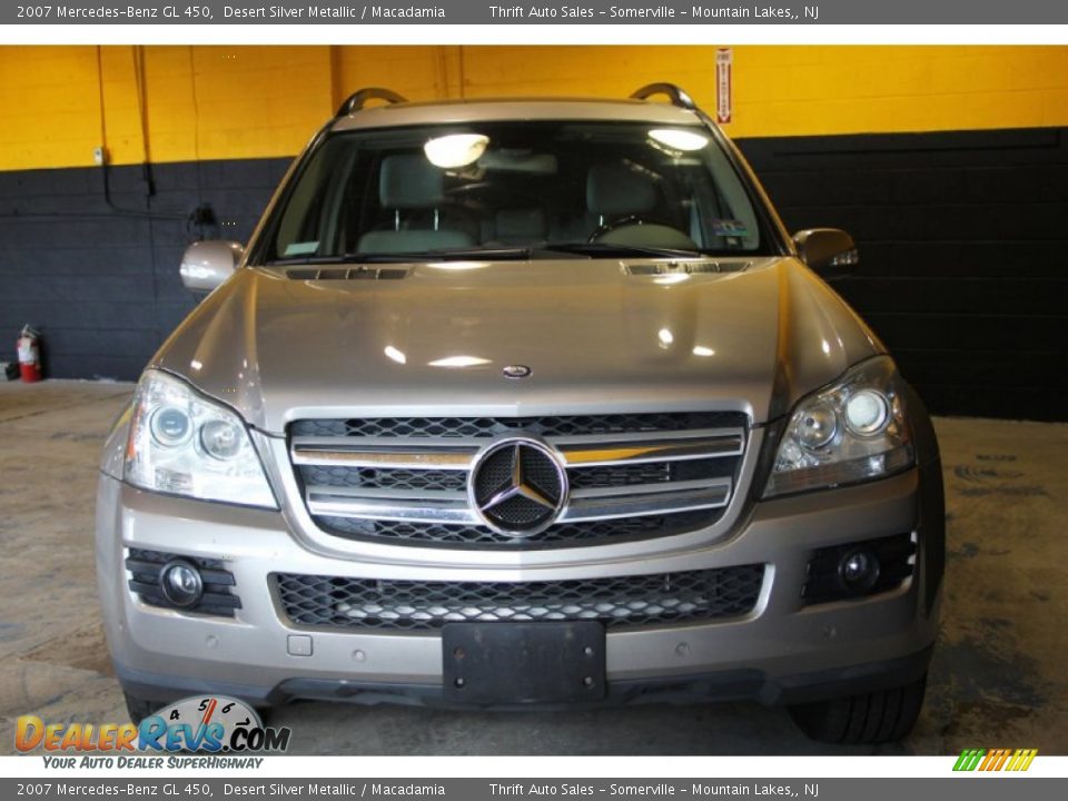 2007 Mercedes-Benz GL 450 Desert Silver Metallic / Macadamia Photo #5