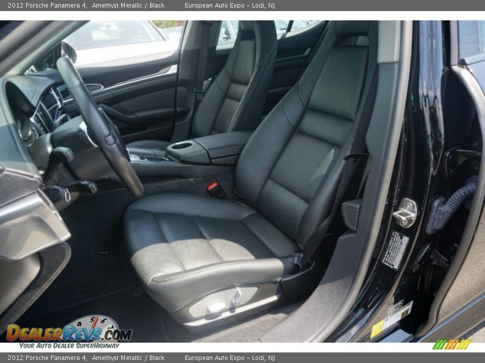 2012 Porsche Panamera 4 Amethyst Metallic / Black Photo #5