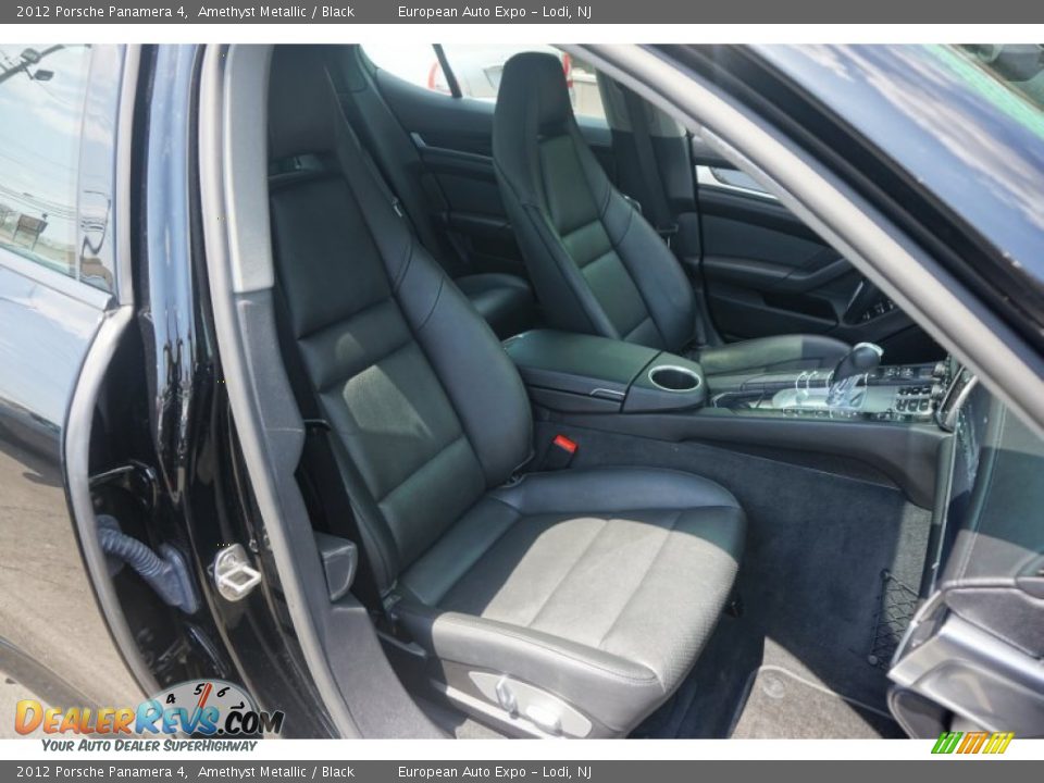 2012 Porsche Panamera 4 Amethyst Metallic / Black Photo #6