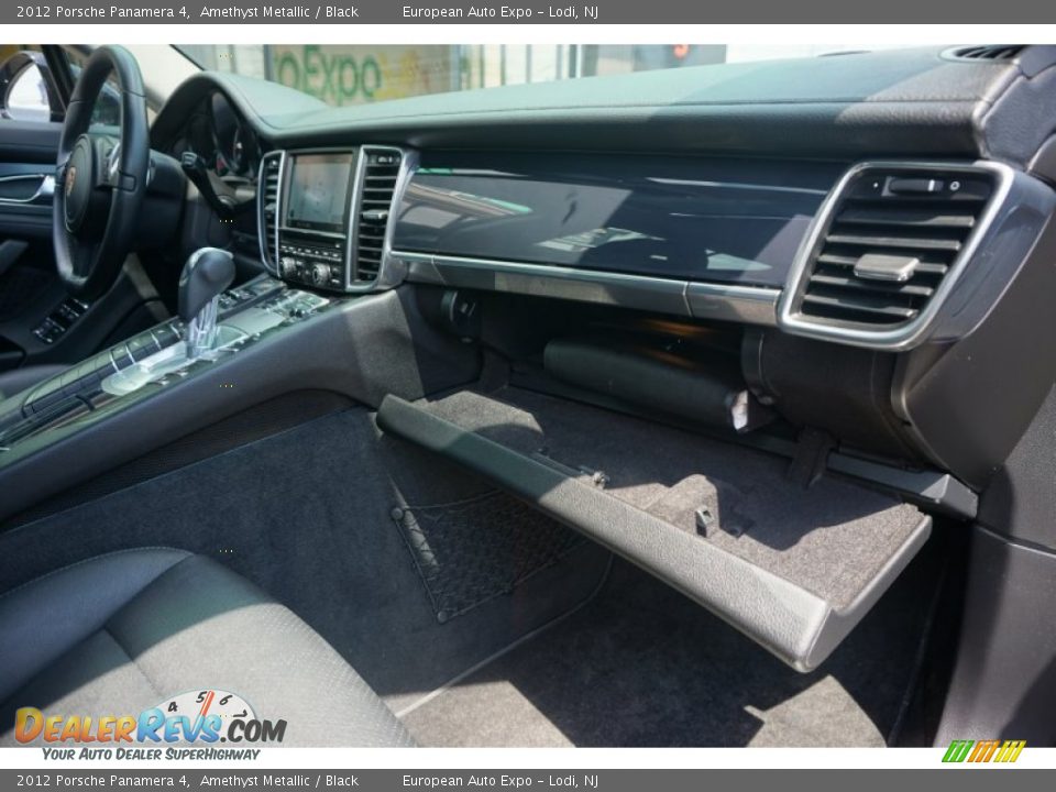 2012 Porsche Panamera 4 Amethyst Metallic / Black Photo #7