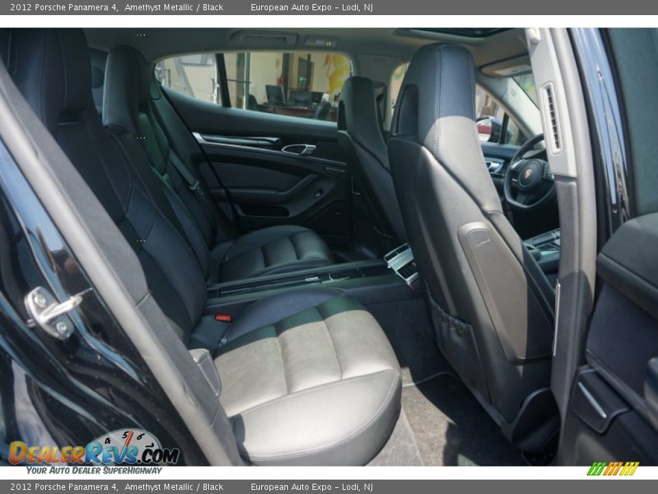 2012 Porsche Panamera 4 Amethyst Metallic / Black Photo #9