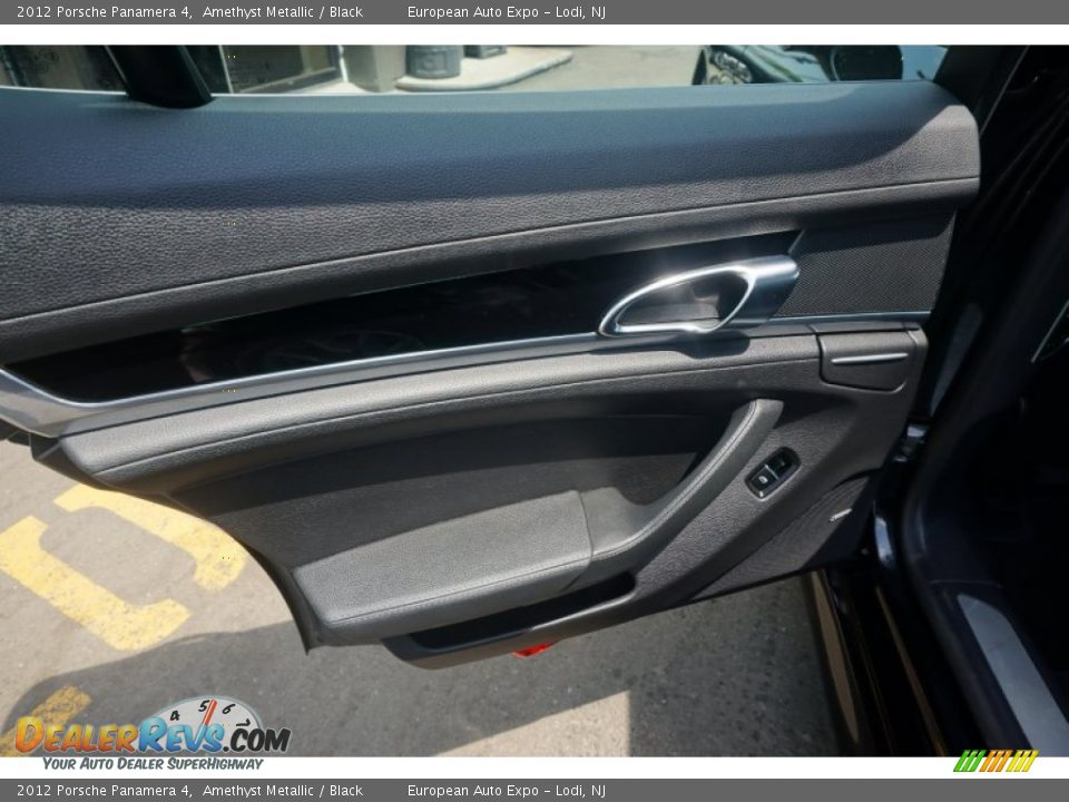2012 Porsche Panamera 4 Amethyst Metallic / Black Photo #10
