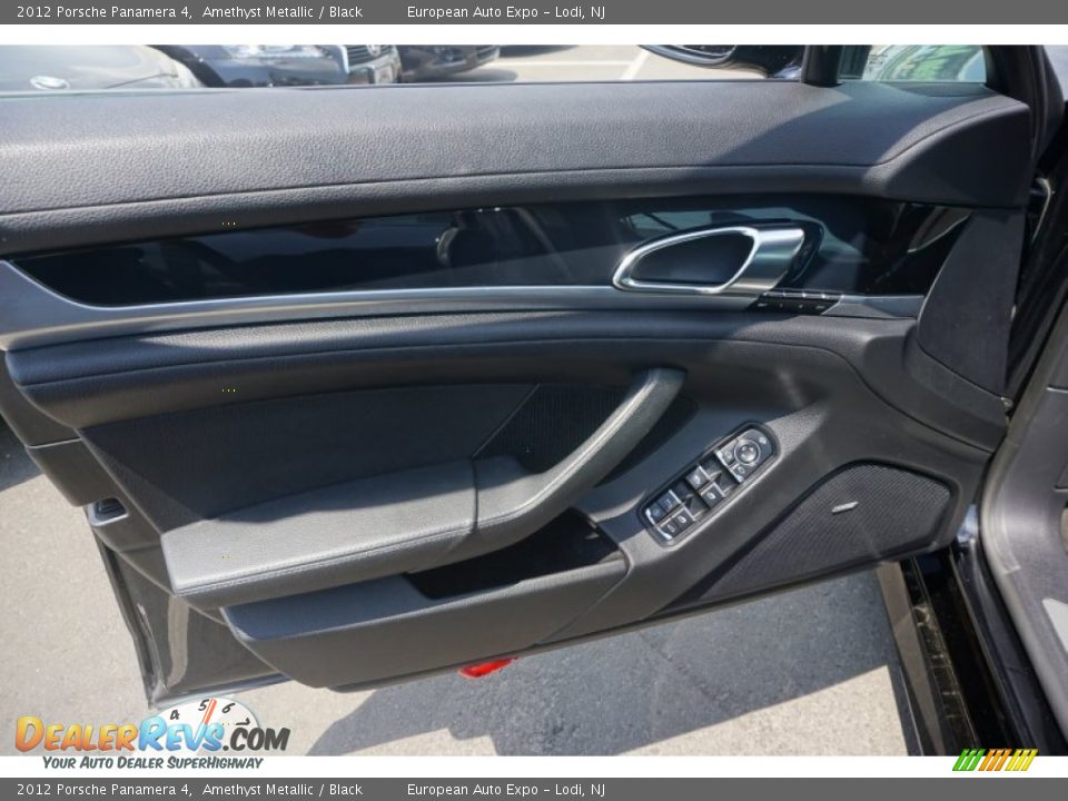 2012 Porsche Panamera 4 Amethyst Metallic / Black Photo #15