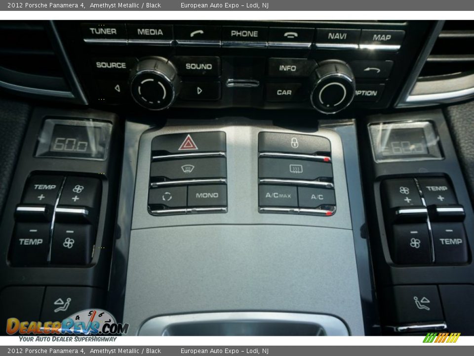 2012 Porsche Panamera 4 Amethyst Metallic / Black Photo #22