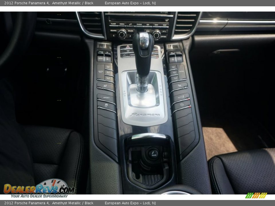 2012 Porsche Panamera 4 Amethyst Metallic / Black Photo #24