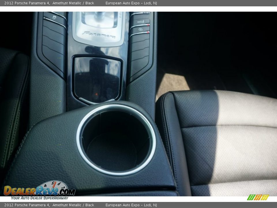2012 Porsche Panamera 4 Amethyst Metallic / Black Photo #25