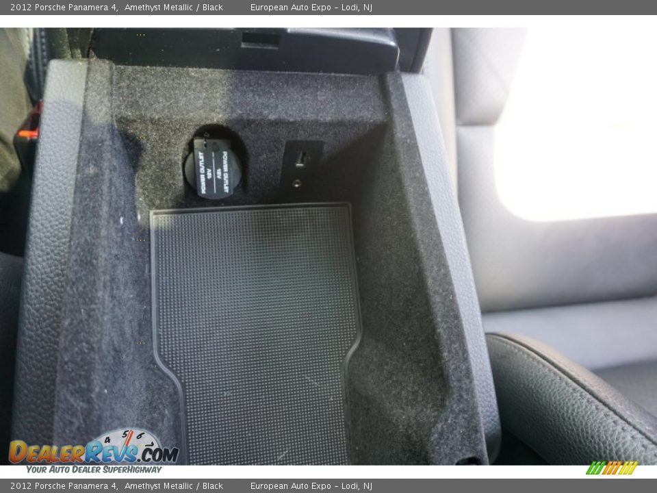 2012 Porsche Panamera 4 Amethyst Metallic / Black Photo #26