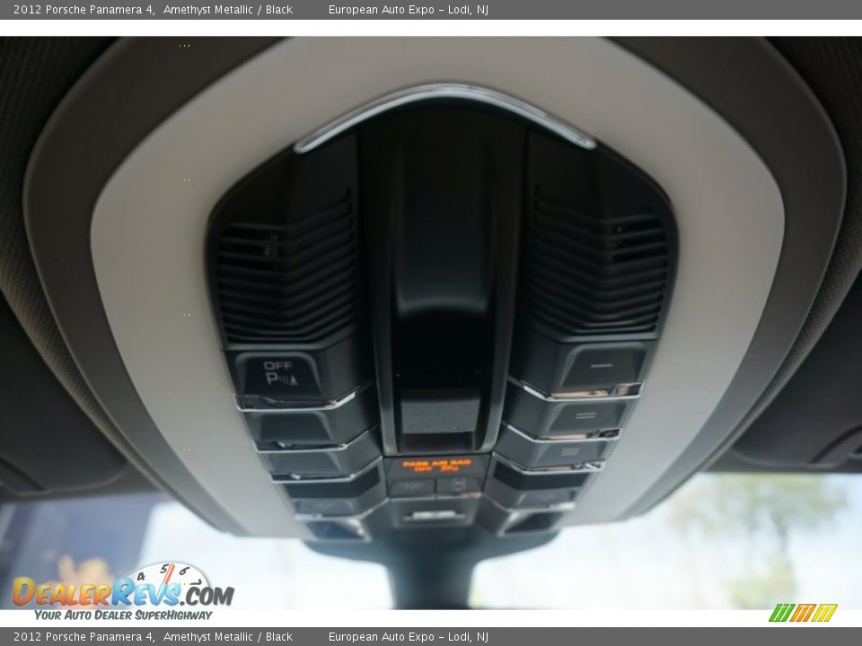 2012 Porsche Panamera 4 Amethyst Metallic / Black Photo #27
