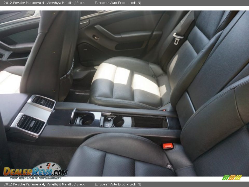 2012 Porsche Panamera 4 Amethyst Metallic / Black Photo #30