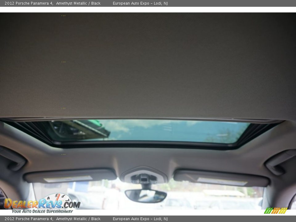 2012 Porsche Panamera 4 Amethyst Metallic / Black Photo #32