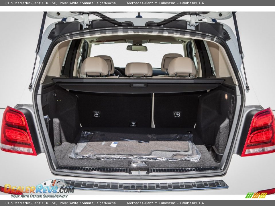 2015 Mercedes-Benz GLK 350 Polar White / Sahara Beige/Mocha Photo #4