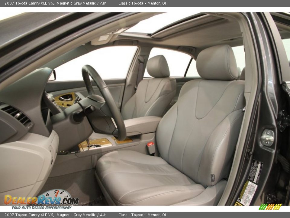 2007 Toyota Camry XLE V6 Magnetic Gray Metallic / Ash Photo #5