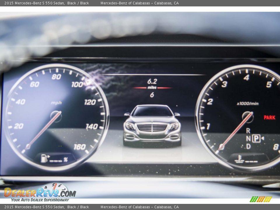 2015 Mercedes-Benz S 550 Sedan Black / Black Photo #6
