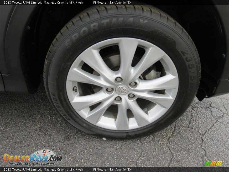 2013 Toyota RAV4 Limited Magnetic Gray Metallic / Ash Photo #9