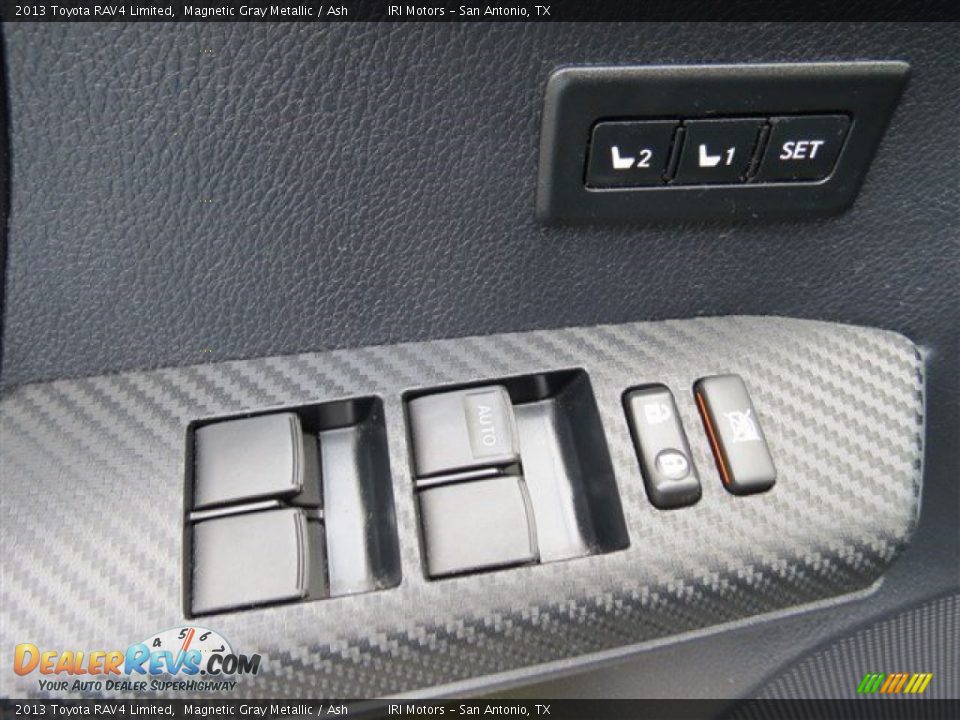 2013 Toyota RAV4 Limited Magnetic Gray Metallic / Ash Photo #10