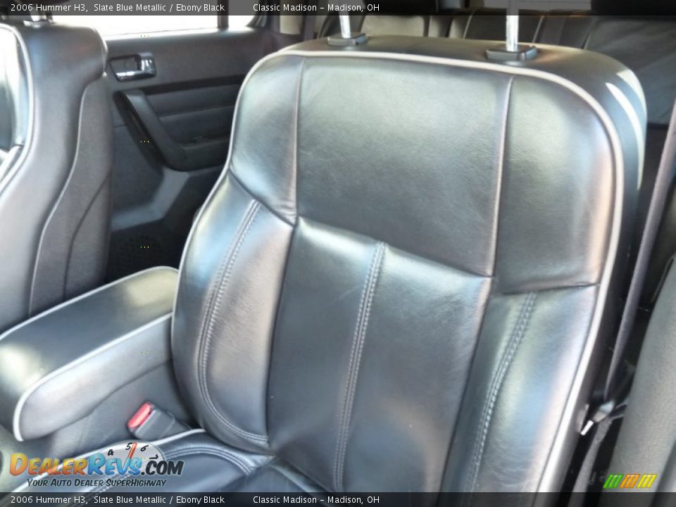 2006 Hummer H3 Slate Blue Metallic / Ebony Black Photo #4