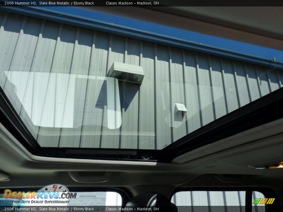 2006 Hummer H3 Slate Blue Metallic / Ebony Black Photo #5