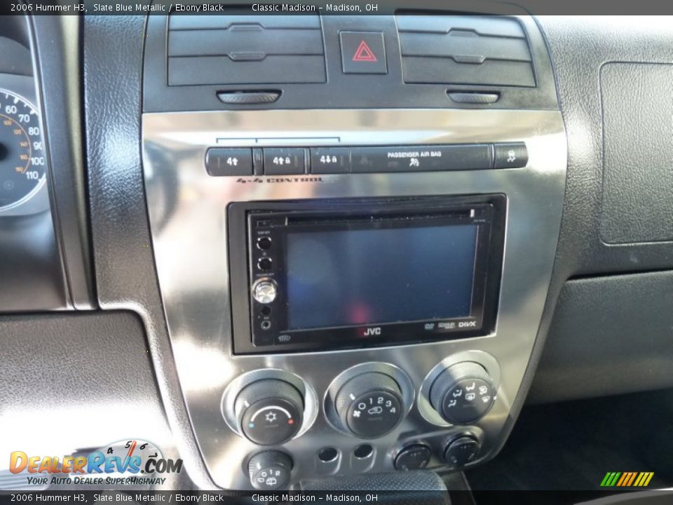 2006 Hummer H3 Slate Blue Metallic / Ebony Black Photo #9