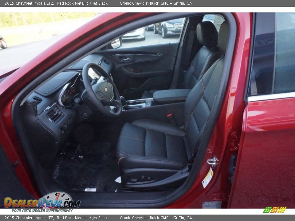 Jet Black Interior - 2015 Chevrolet Impala LTZ Photo #9