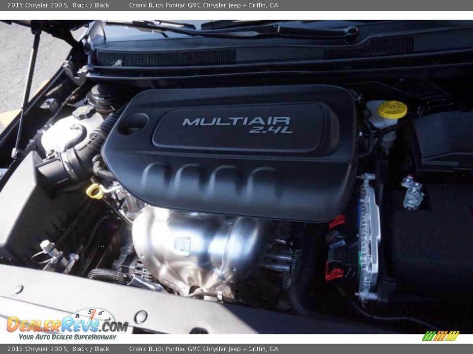2015 Chrysler 200 S Black / Black Photo #13