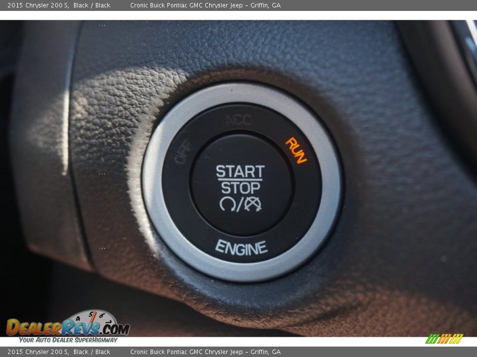 2015 Chrysler 200 S Black / Black Photo #16