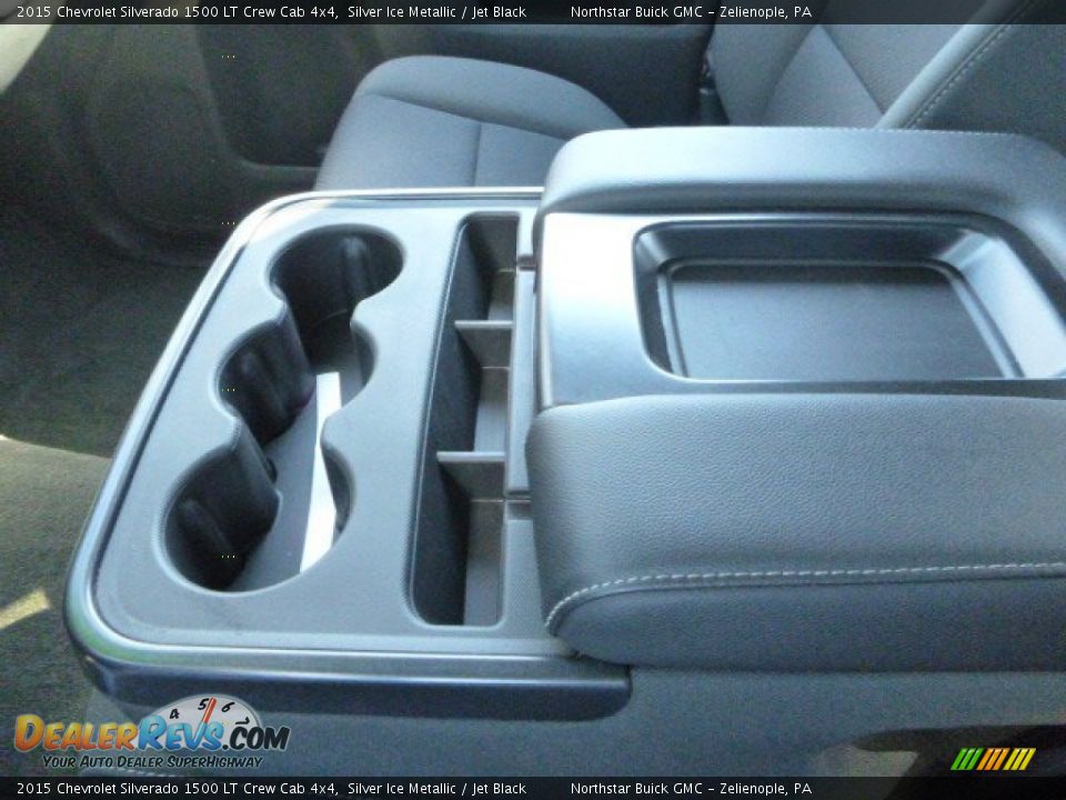 2015 Chevrolet Silverado 1500 LT Crew Cab 4x4 Silver Ice Metallic / Jet Black Photo #20